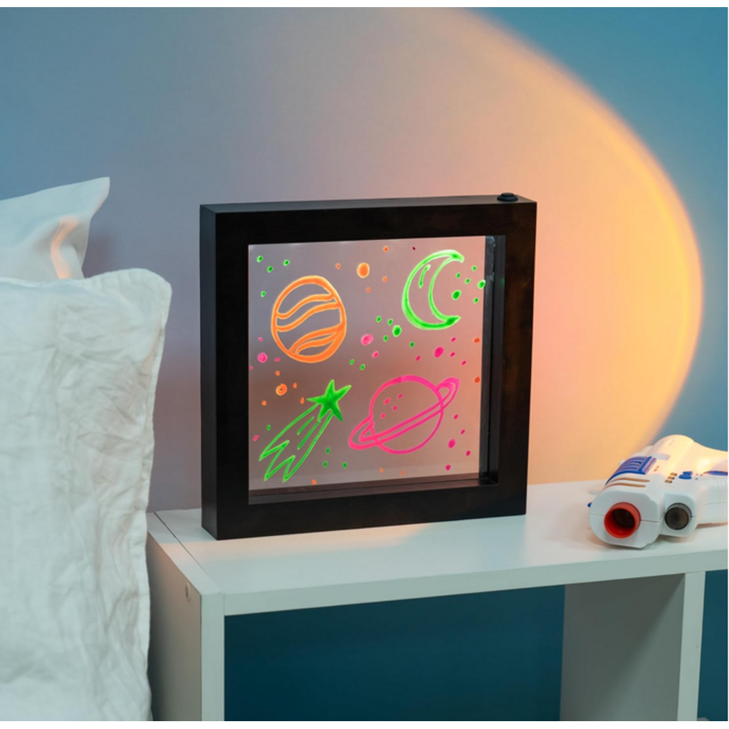 FIZZ CREATIONS LIGHT UP NEON MESSAGE FRAME