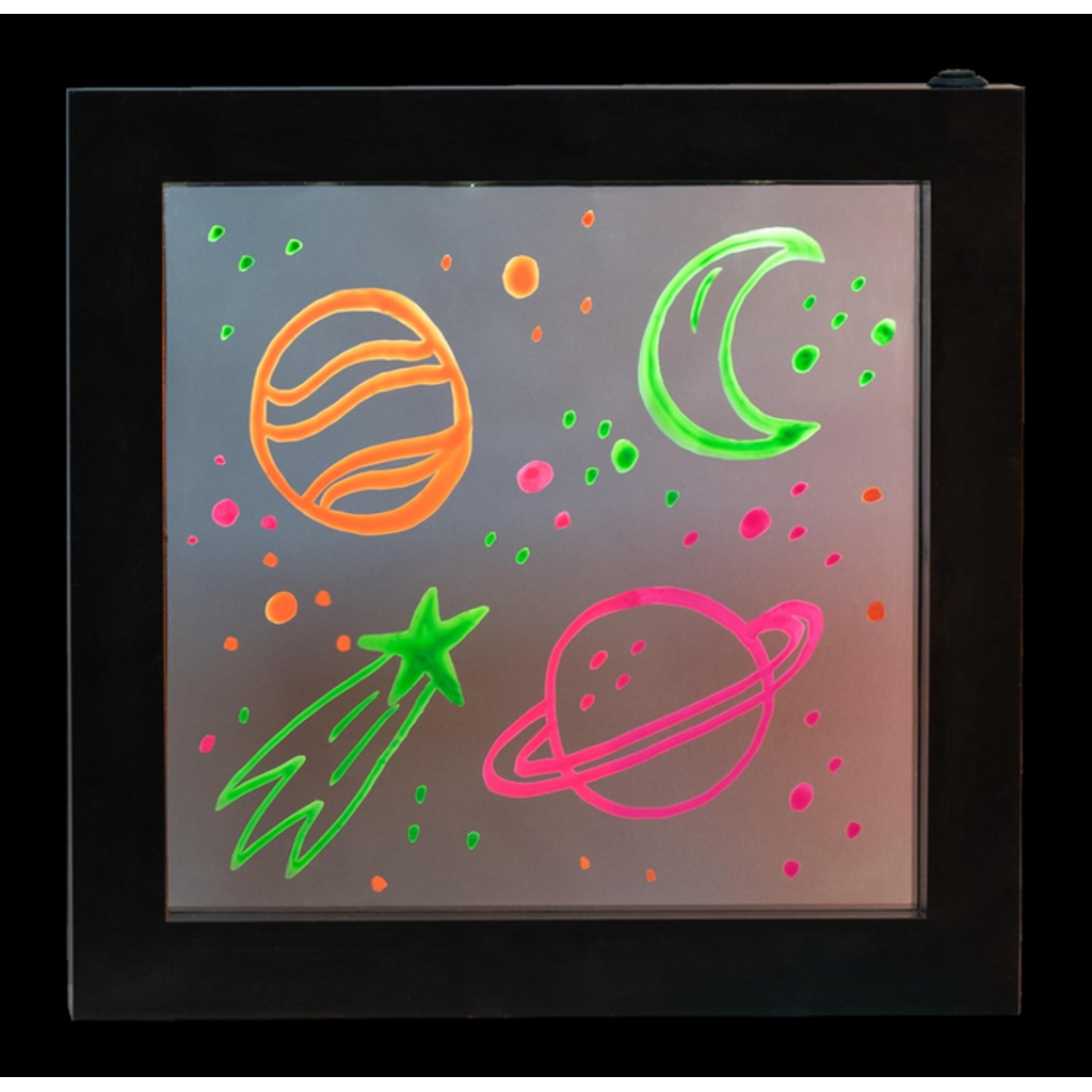 FIZZ CREATIONS LIGHT UP NEON MESSAGE FRAME