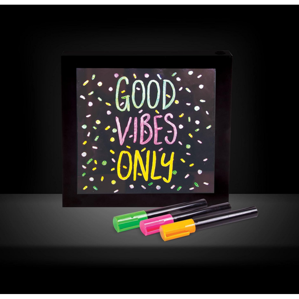FIZZ CREATIONS LIGHT UP NEON MESSAGE FRAME