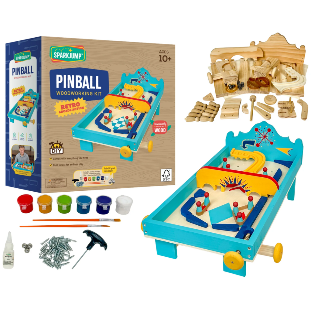 SPARKJUMP PINBALL WOODWORKING KIT