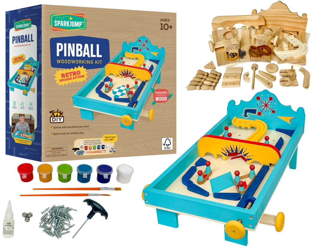 PINBALL WOODWORKING KIT