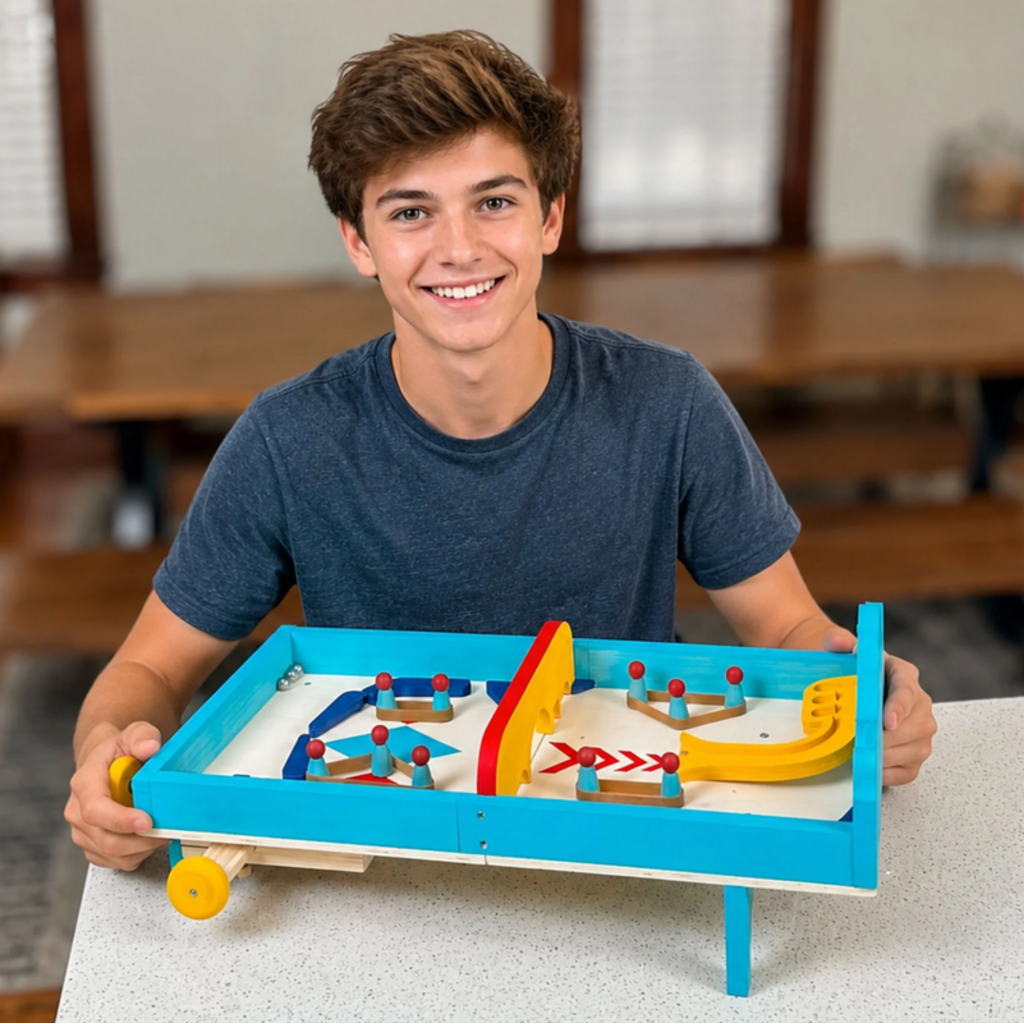 SPARKJUMP PINBALL WOODWORKING KIT