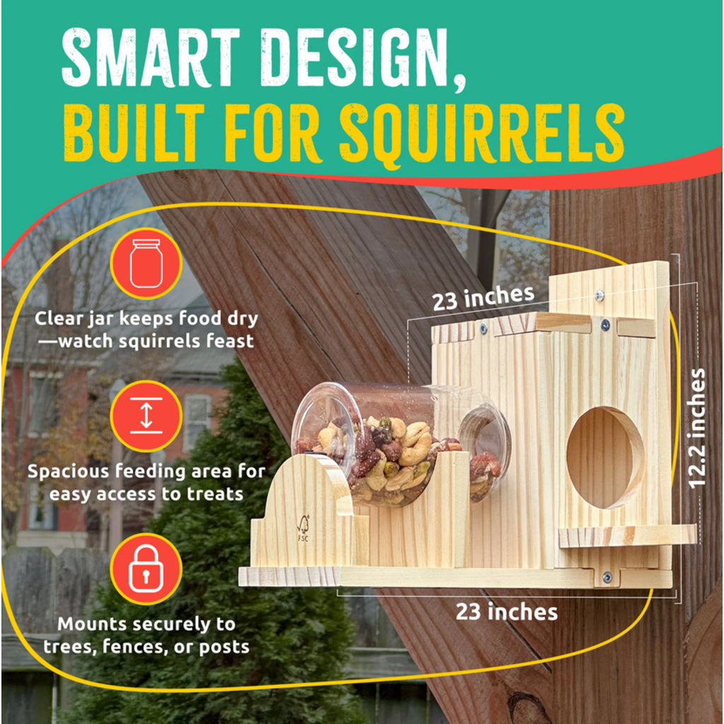 SPARKJUMP SQUIRREL FEEDER WOODWORKING KIT