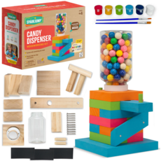 SPARKJUMP CANDY DISPENSER WOOD WORKING KIT