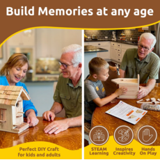 SPARKJUMP PREMIUM BIRDHOUSE WOODWORKING KIT