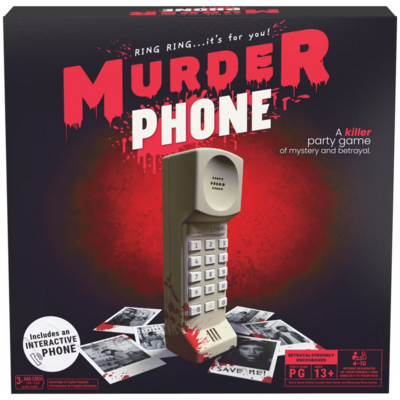 SPINMASTER MURDER PHONE GAME