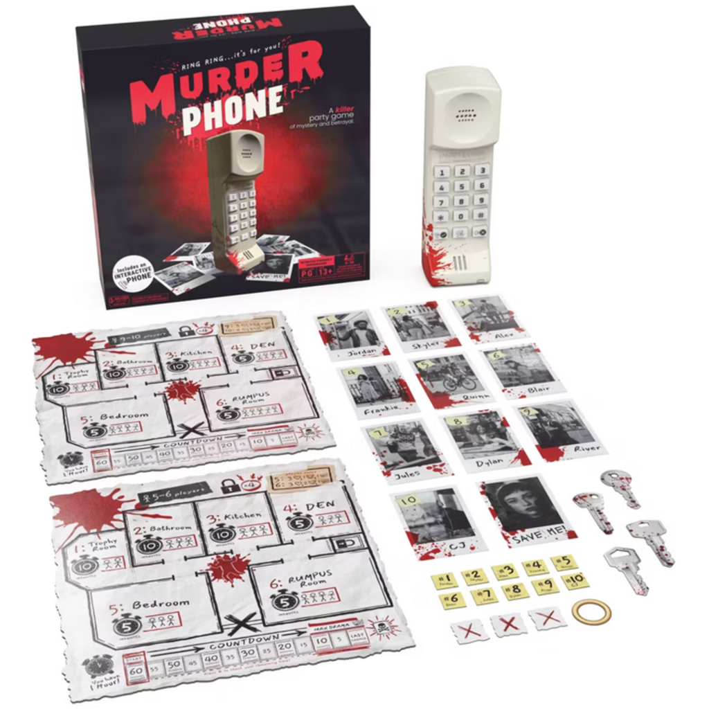 SPINMASTER MURDER PHONE GAME