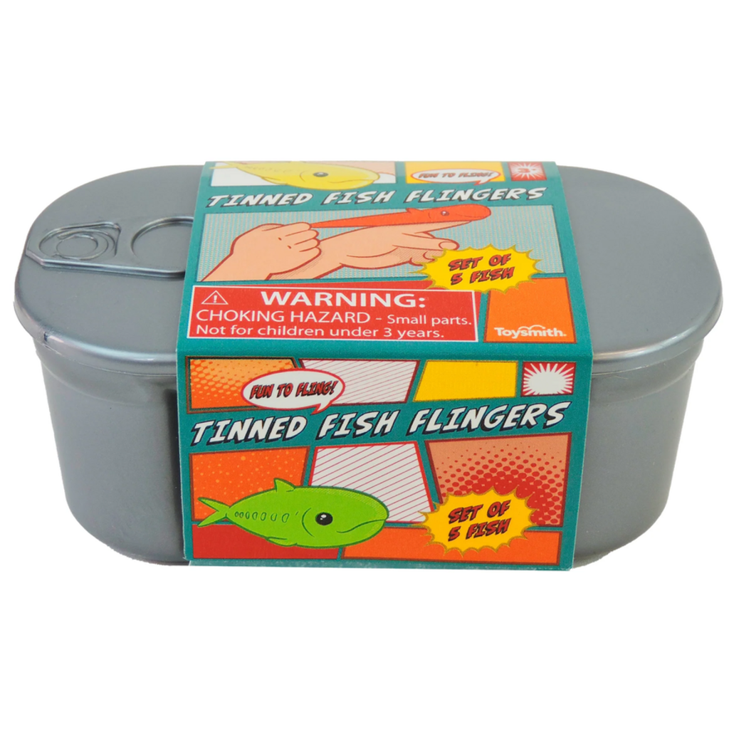 TOYSMITH TINNED FISH FLINGERS