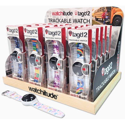 WATCHITUDE TAG'D 2 KIDS TRACKABLE WATCH