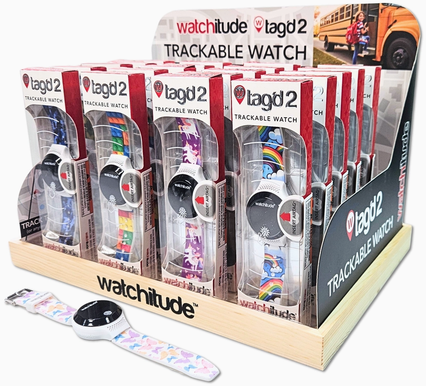 TAG'D 2 KIDS TRACKABLE WATCH