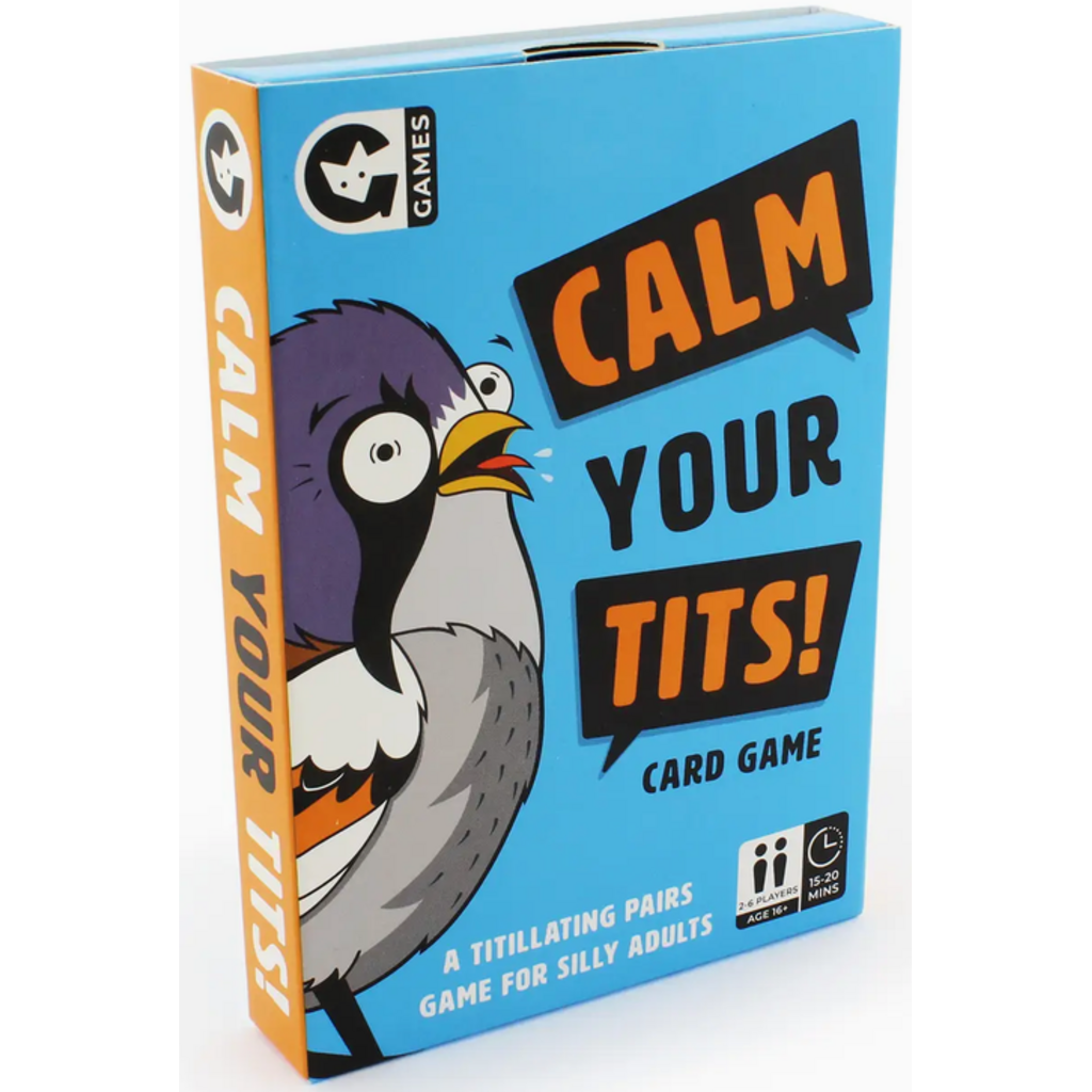 GINGER FOX CALM YOUR TITS! CARD GAME