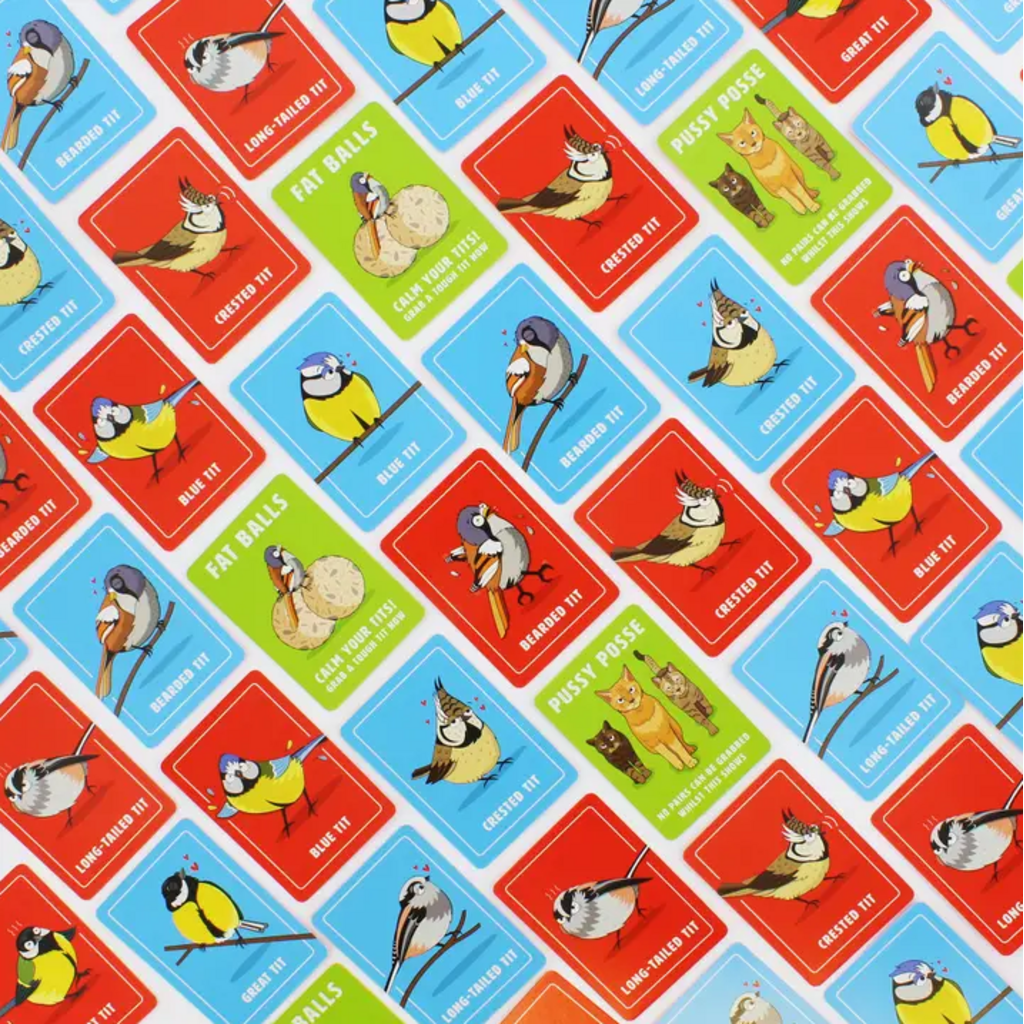 GINGER FOX CALM YOUR TITS! CARD GAME
