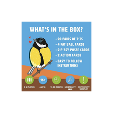 GINGER FOX CALM YOUR TITS! CARD GAME