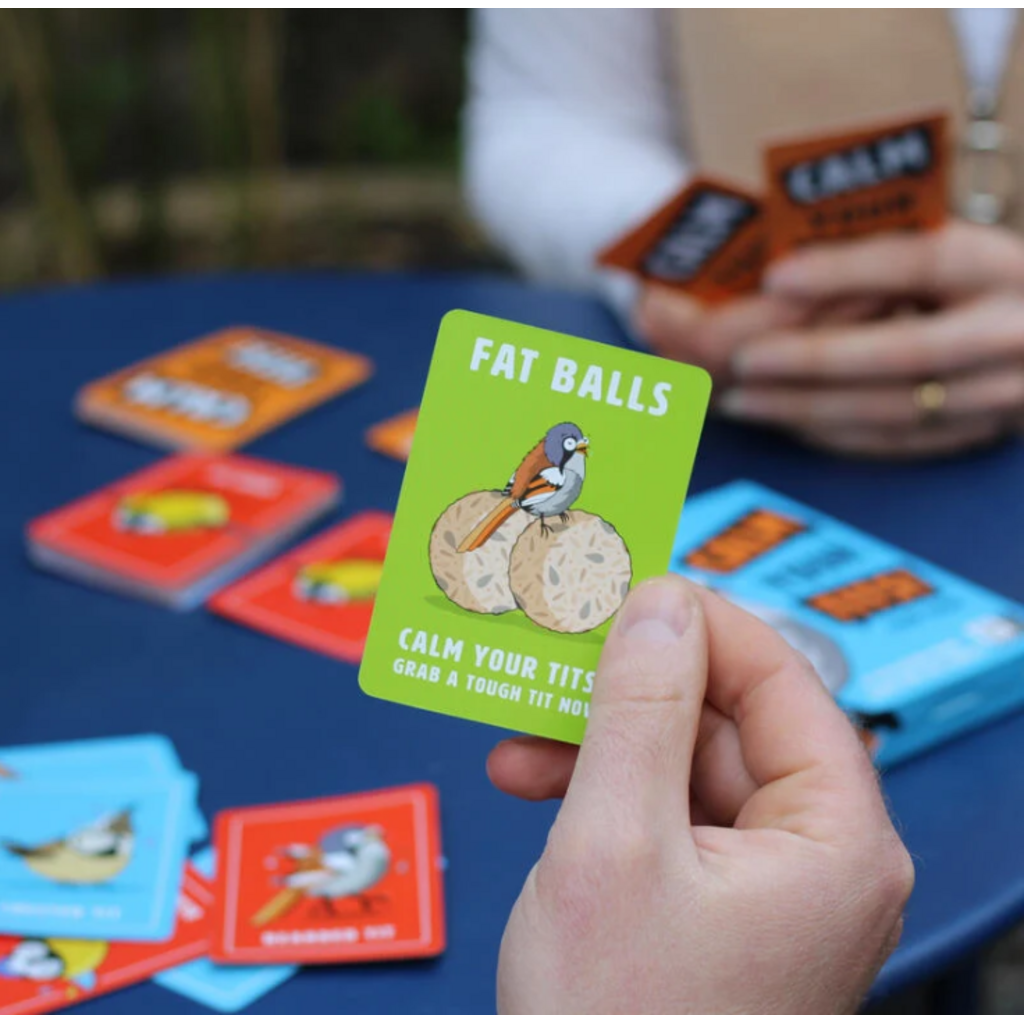 GINGER FOX CALM YOUR TITS! CARD GAME