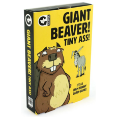 GINGER FOX GIANT BEAVER! TINY ASS! CARD GAME