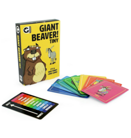 GINGER FOX GIANT BEAVER! TINY ASS! CARD GAME