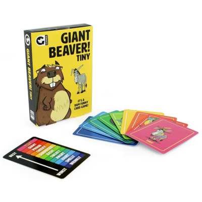 GINGER FOX GIANT BEAVER! TINY ASS! CARD GAME