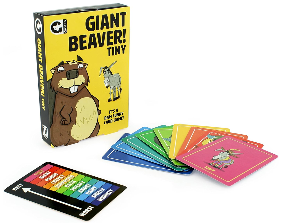 GIANT BEAVER! TINY ASS! CARD GAME