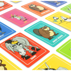 GINGER FOX GIANT BEAVER! TINY ASS! CARD GAME