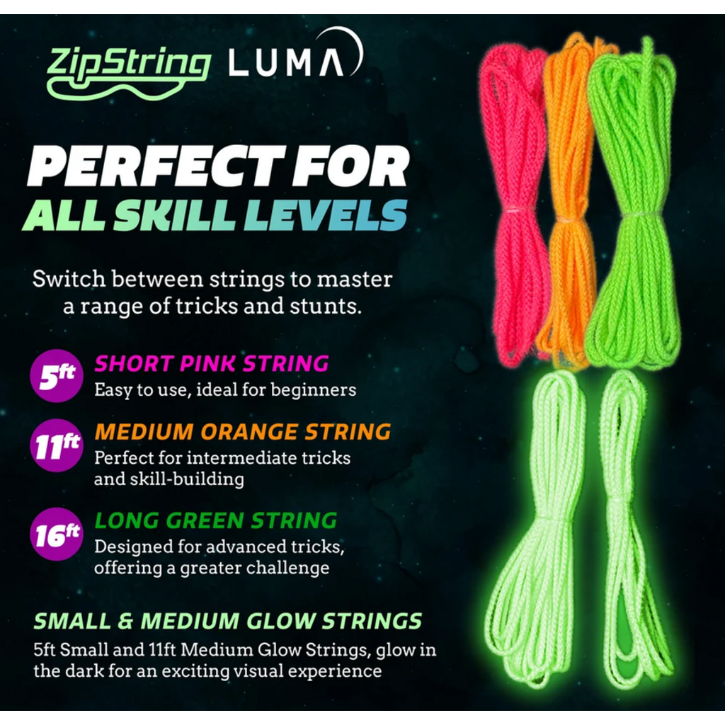 ZIPSTRING LUMA STRING PACK