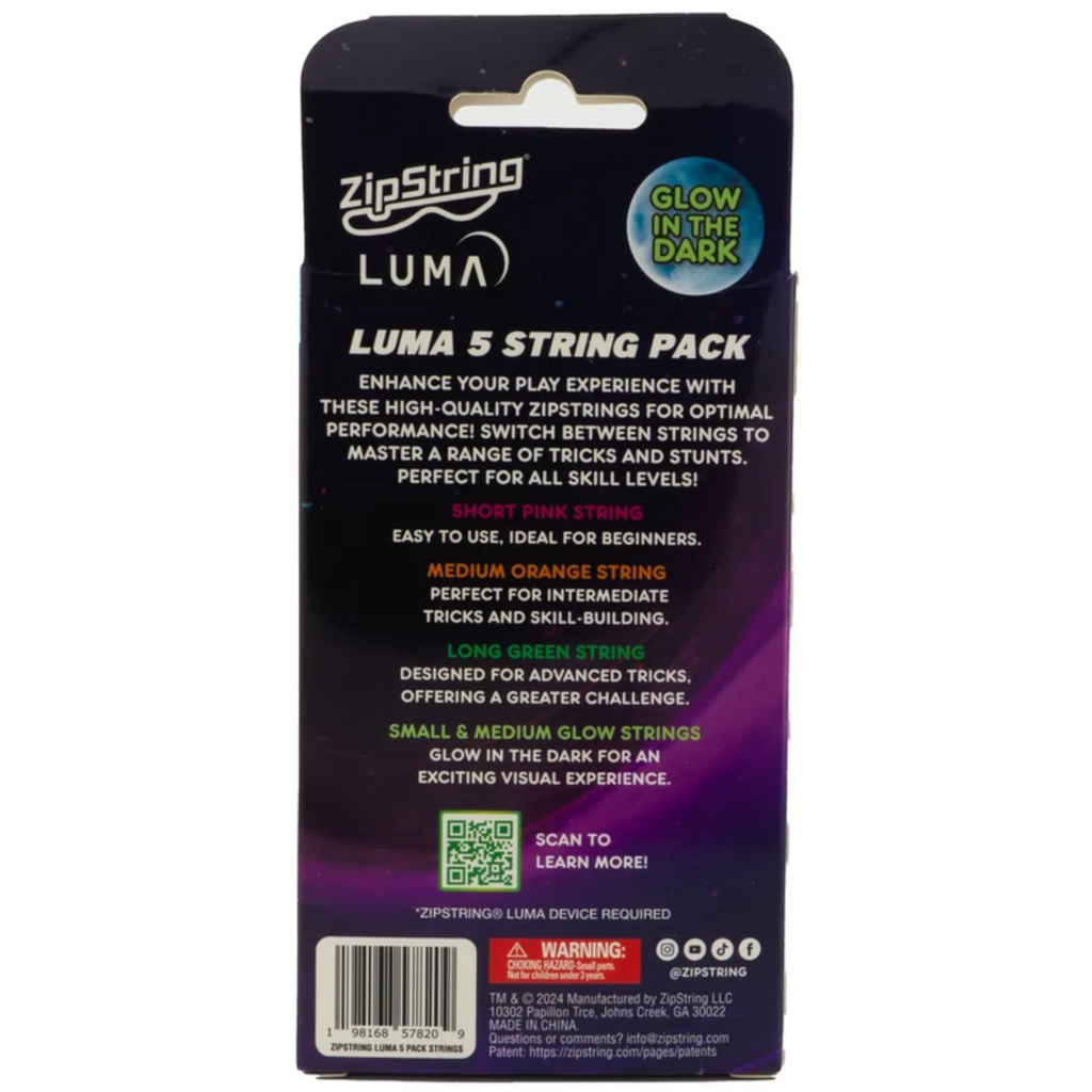 ZIPSTRING LUMA STRING PACK