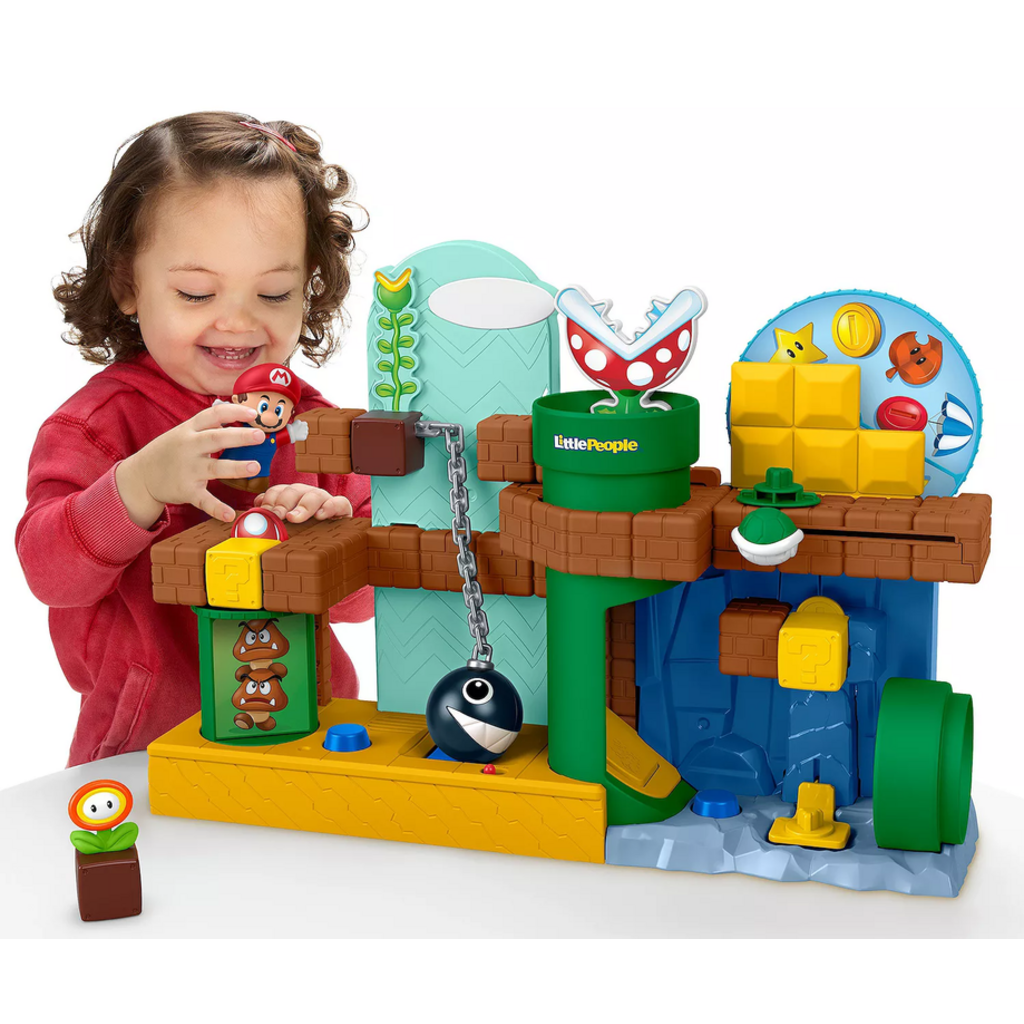 LITTLE PEOPLE LITTLE PEOPLE MY MARIO MARTIO’S ADVENTURE PLAYSET