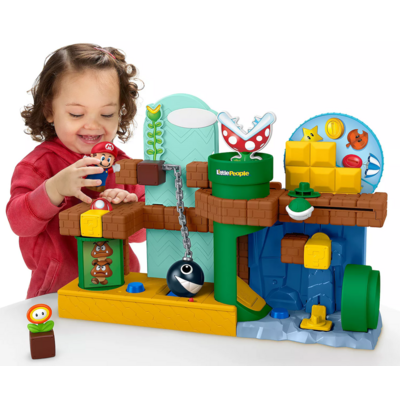 LITTLE PEOPLE LITTLE PEOPLE MY MARIO MARTIO’S ADVENTURE PLAYSET