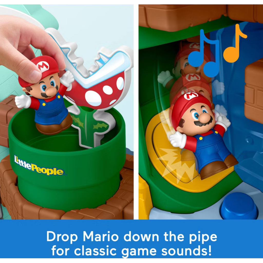 LITTLE PEOPLE LITTLE PEOPLE MY MARIO MARTIO’S ADVENTURE PLAYSET
