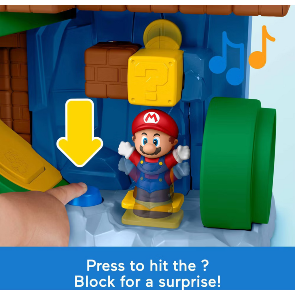 LITTLE PEOPLE LITTLE PEOPLE MY MARIO MARTIO’S ADVENTURE PLAYSET