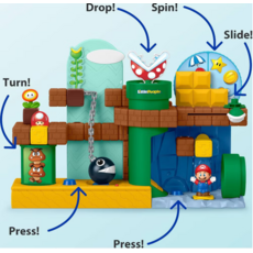 LITTLE PEOPLE LITTLE PEOPLE MY MARIO MARTIO’S ADVENTURE PLAYSET