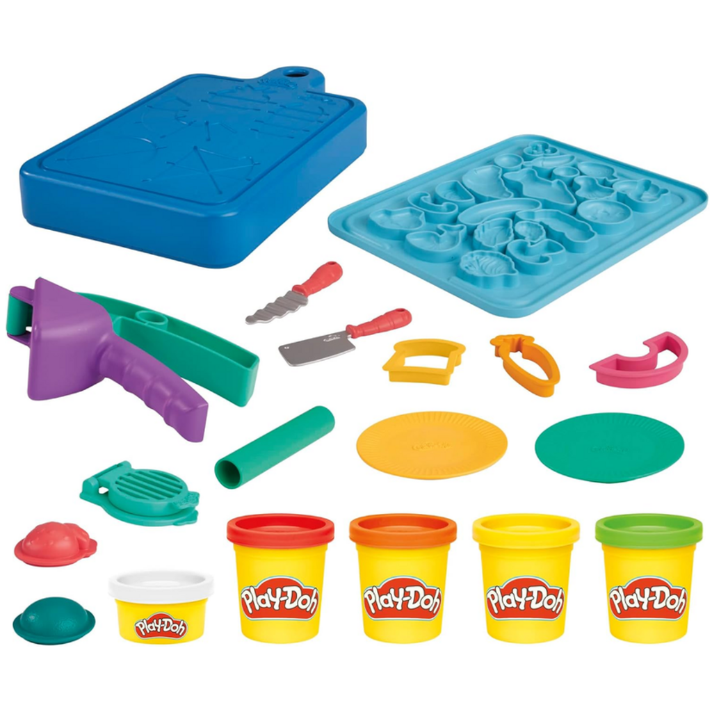 PLAY DOH PLAY DOH LITTLE CHEF SET WITH KITCHEN ACCESORIES