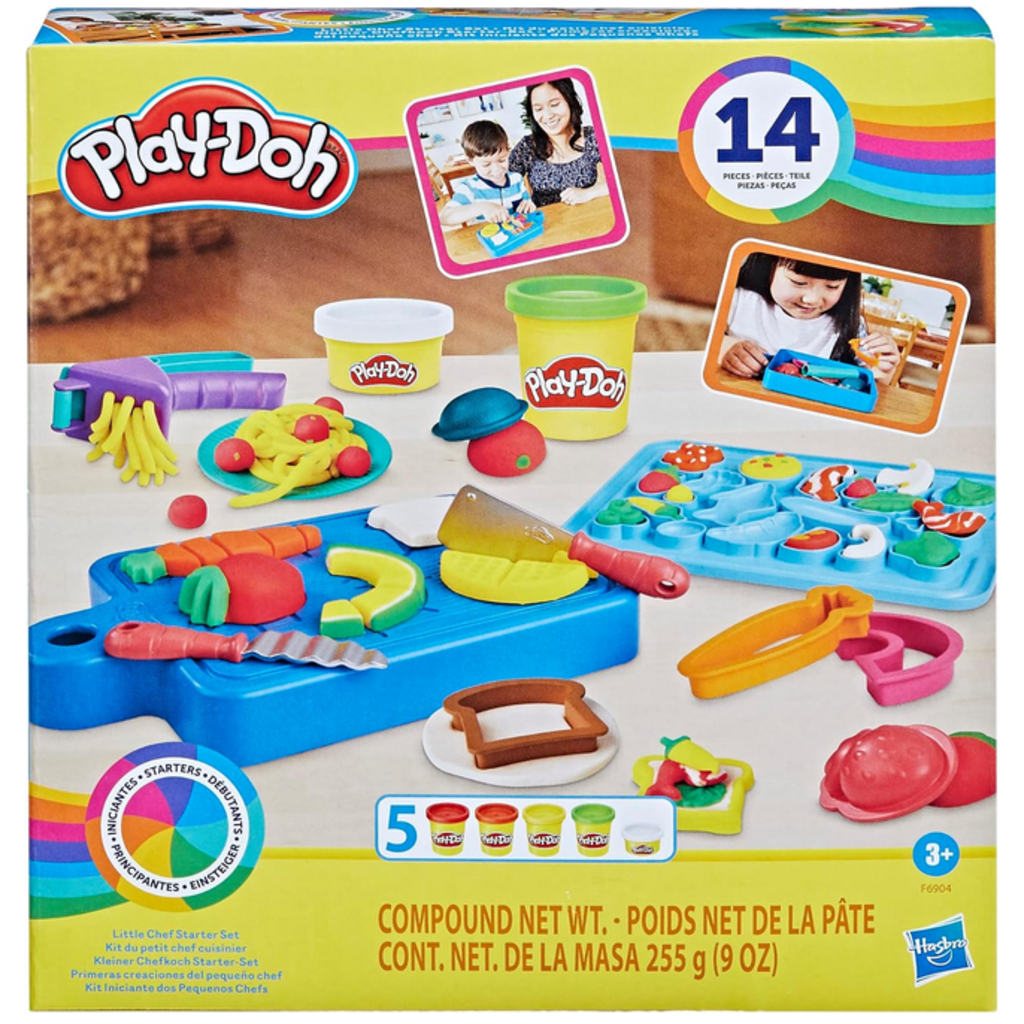 PLAY DOH PLAY DOH LITTLE CHEF SET WITH KITCHEN ACCESORIES