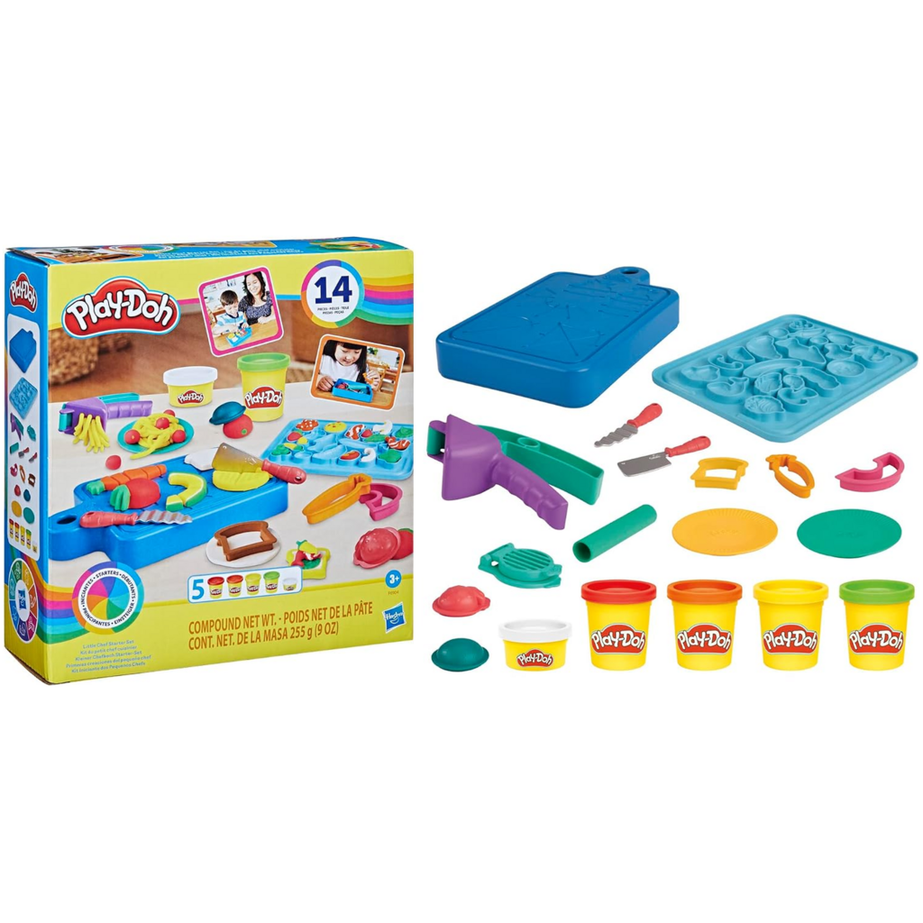 PLAY DOH PLAY DOH LITTLE CHEF SET WITH KITCHEN ACCESORIES