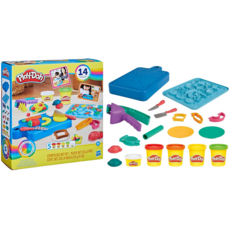 PLAY DOH PLAY DOH LITTLE CHEF SET WITH KITCHEN ACCESORIES