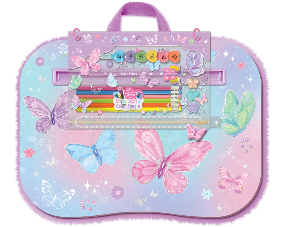 TIE DYE BUTTERFLY COMFY LAP DESK