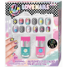 HOT FOCUS LOVE NAILS COOL VIBES