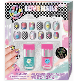 HOT FOCUS LOVE NAILS COOL VIBES