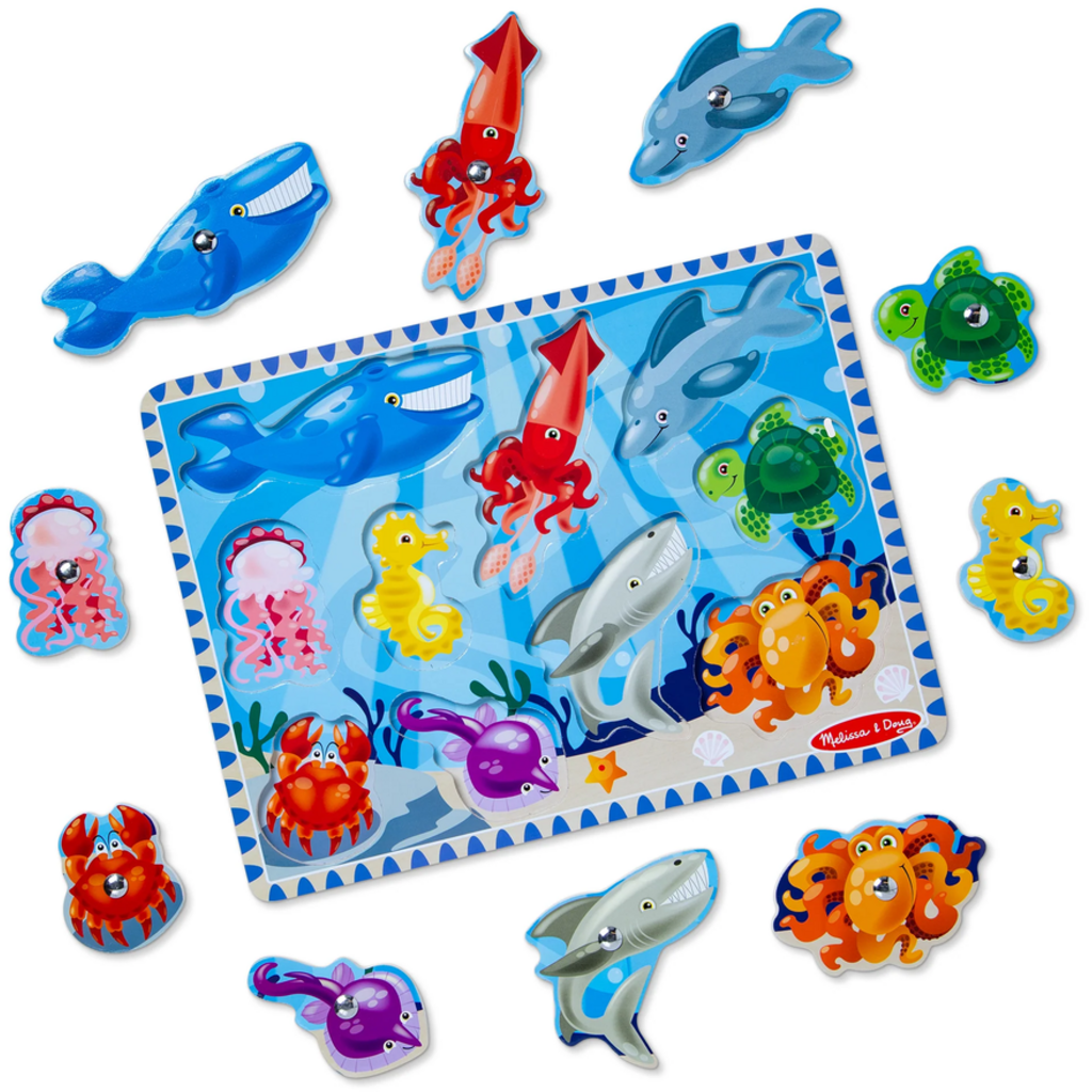 MELISSA AND DOUG FISHING MAGNETIC PUZZLE GAME