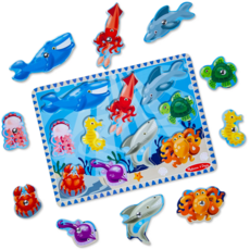 MELISSA AND DOUG FISHING MAGNETIC PUZZLE GAME