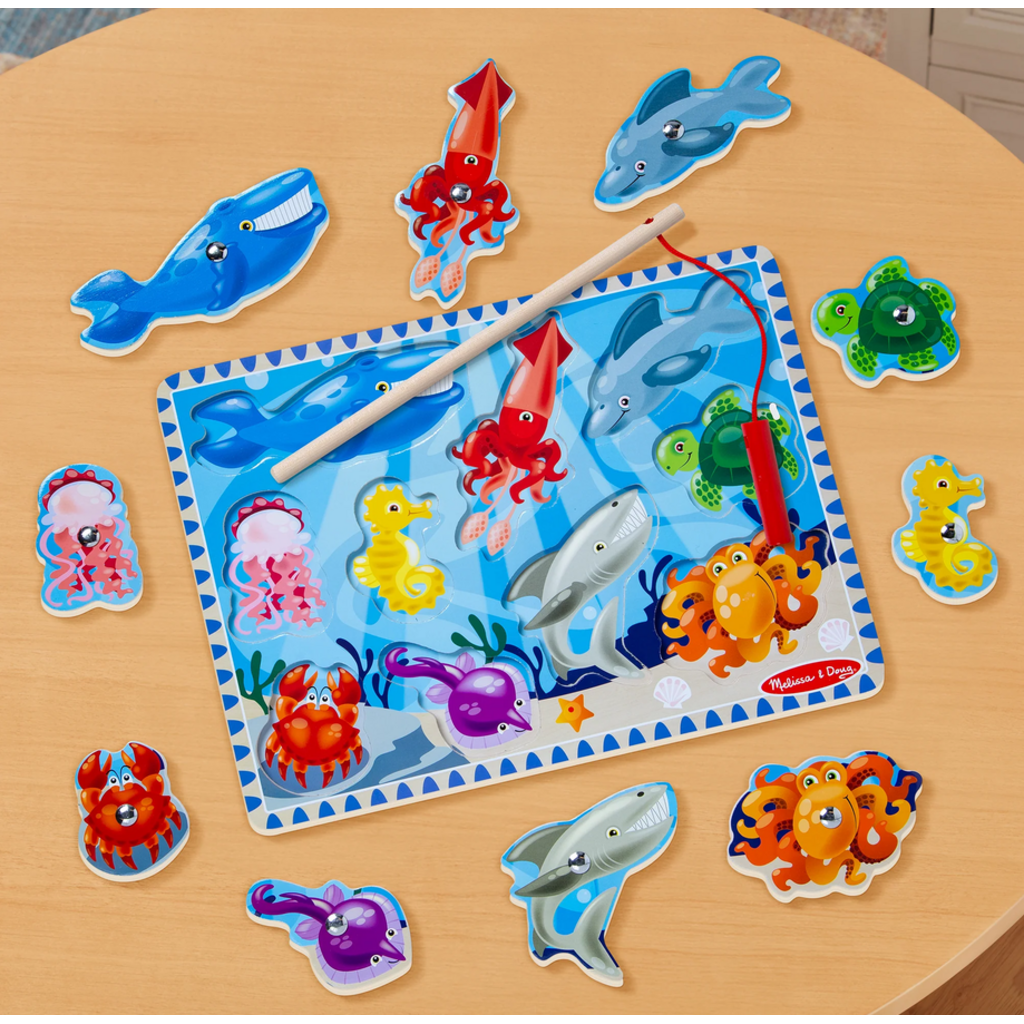 MELISSA AND DOUG FISHING MAGNETIC PUZZLE GAME