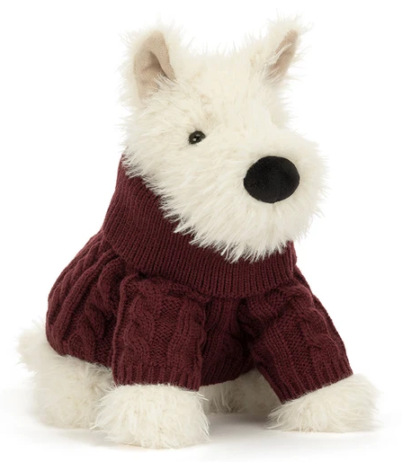 MUNRO SCOTTIE DOG WINTER JUMPER OUTFIT