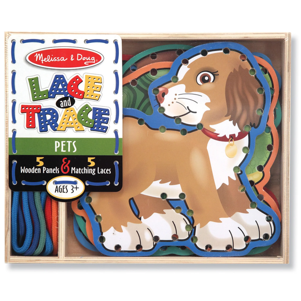 MELISSA AND DOUG PETS LACE & TRACE