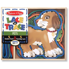 MELISSA AND DOUG PETS LACE & TRACE