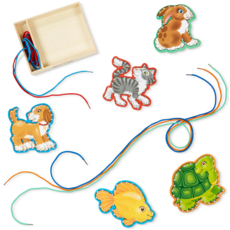 MELISSA AND DOUG PETS LACE & TRACE
