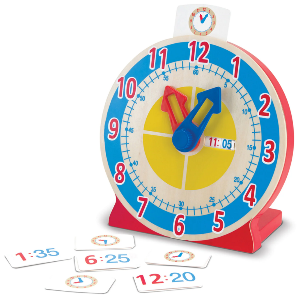 MELISSA AND DOUG TURN & TELL CLOCK