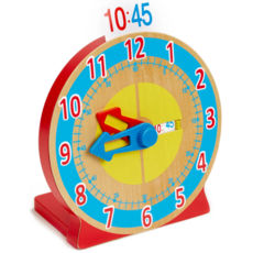 MELISSA AND DOUG TURN & TELL CLOCK