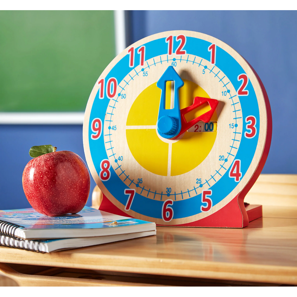 MELISSA AND DOUG TURN & TELL CLOCK