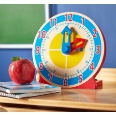 MELISSA AND DOUG TURN & TELL CLOCK