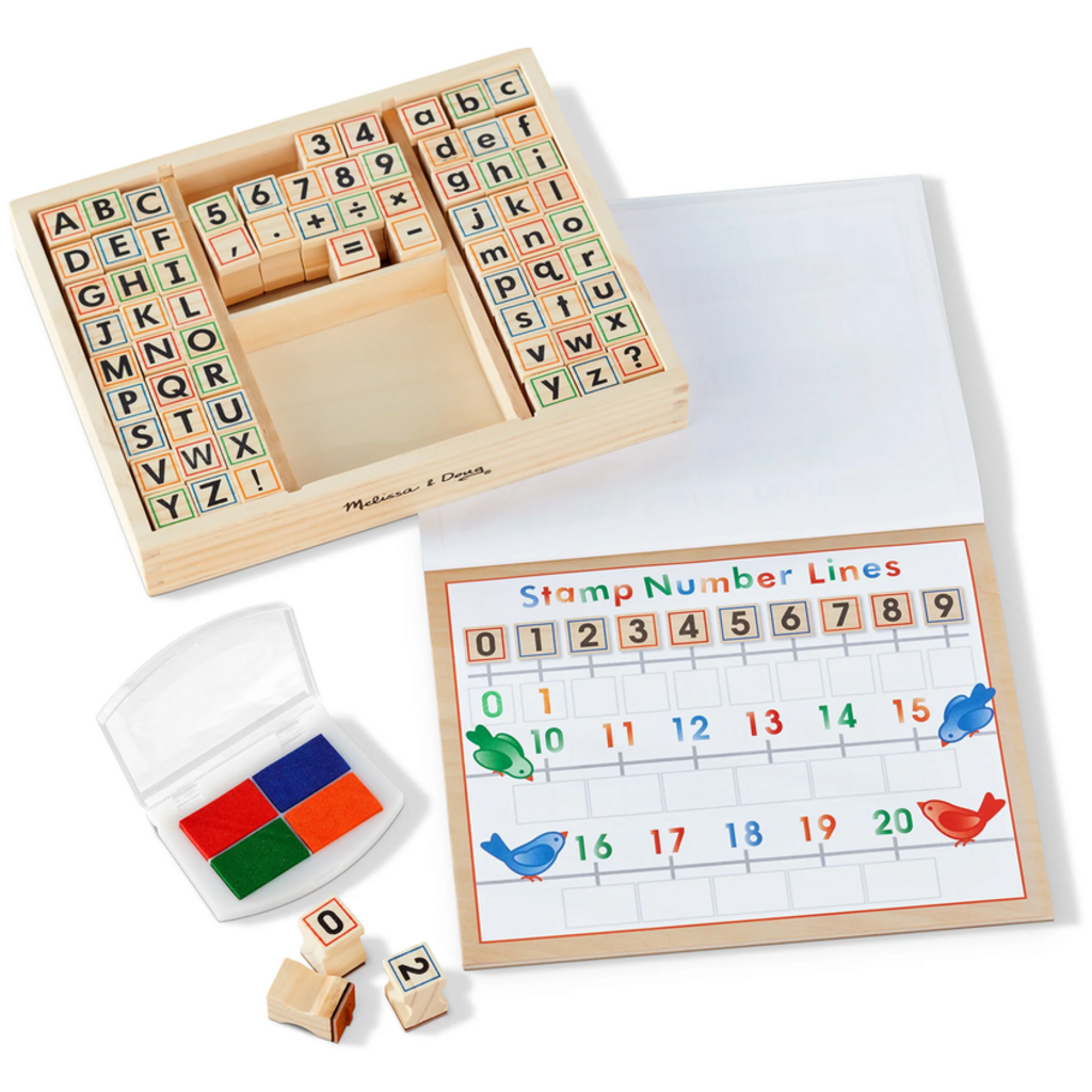 DELUXE WOODEN STAMP SET