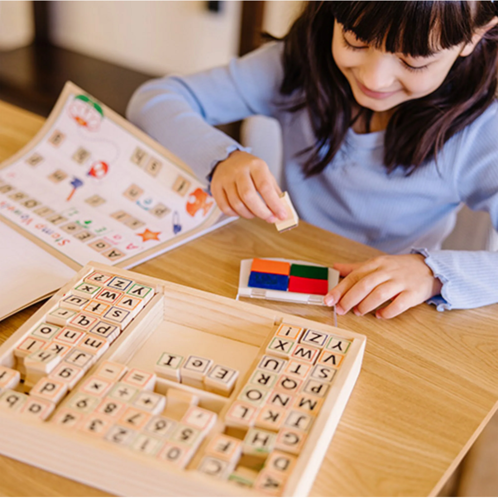 DELUXE WOODEN STAMP SET